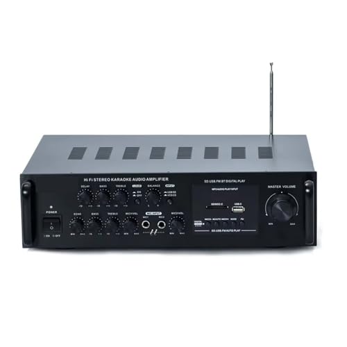 2.1 300W ハイパワー SD USB FM Bluetooth リモコン付き AVアンプ ホームサウンドアンプ,正確な再生